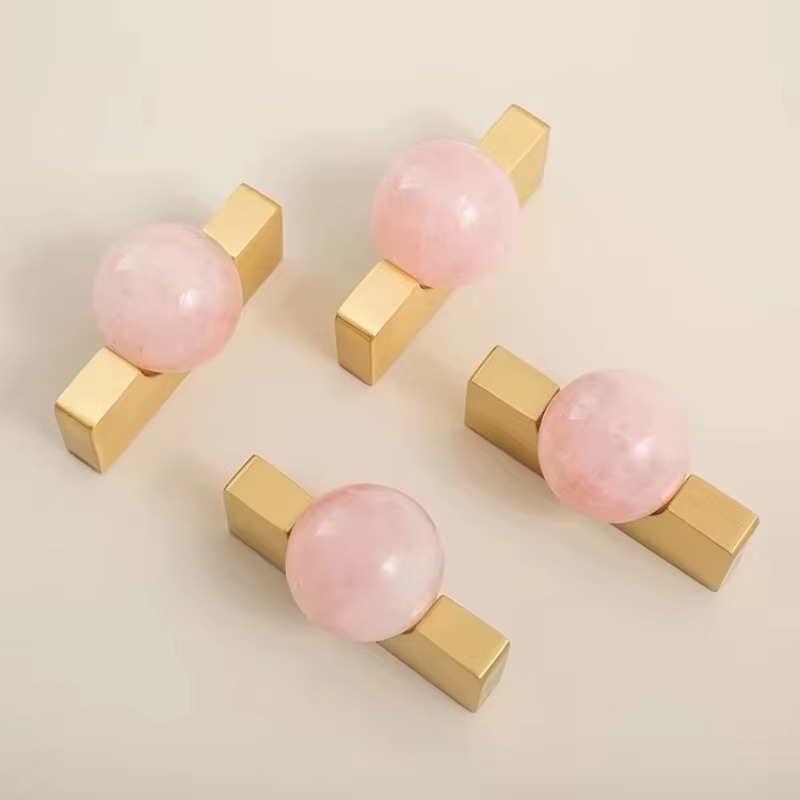 Белый хрустальный шар + латунн – обзор и цена Furniture Hardware Drop Pulls
